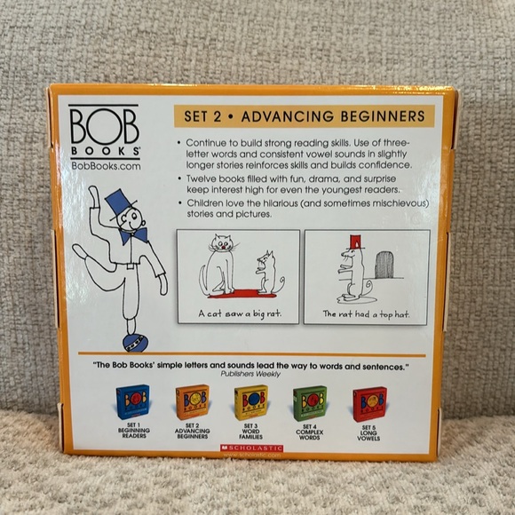 BOB books. Set of 12 books in box. - Picture 3 of 5